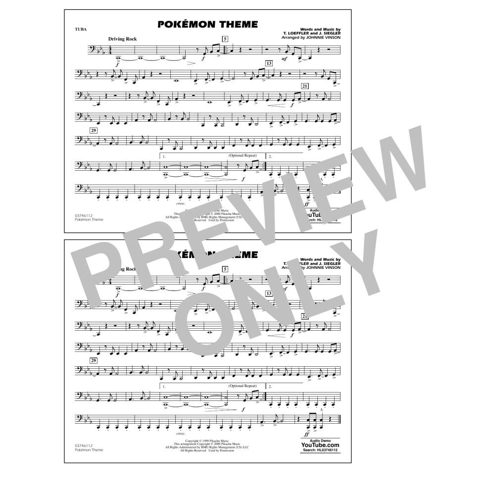 Pokémon Theme - Tuba